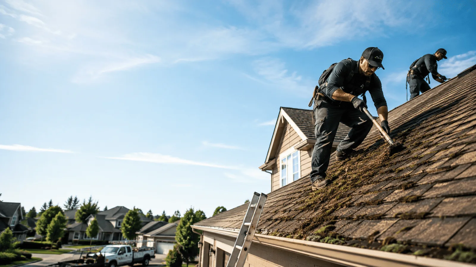 Roof Moss Removal in Bethesda, MD near me